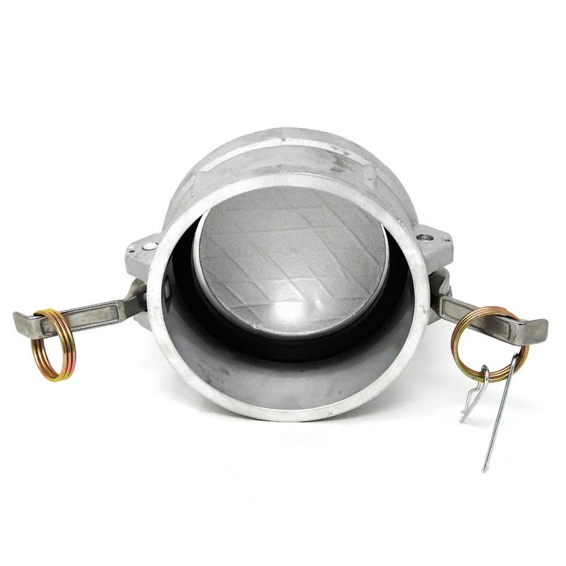 Gloxco Cam and Groove Fitting, Aluminum, Type DC, 4" Dust Cap (CAM-40-DC-AL) - Image 5